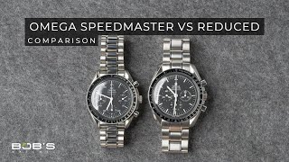 Omega Speedmaster Professional vs Reduced Comparison [upl. by Suravaj]