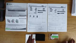 How to Complete the Fingerprint Biometric Form  Nadra Card Centre [upl. by Cranford]