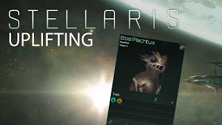 Stellaris  Uplifting Primitive Species [upl. by Hsitirb]