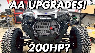 2021 RZR Turbo S UPGRADES Aftermarket Assassins Tune Exhaust Clutch Kit Charge Tubes amp BOV [upl. by Ewell744]