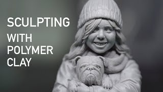 Sculpting with Polymer Clay  Timelapse [upl. by Leventhal]