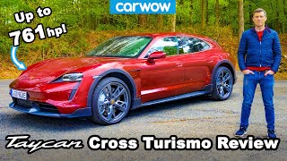 Porsche Taycan Cross Turismo 2021 review  better than my RS6 😱 [upl. by Kurland9]