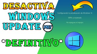 Como Desactivar Actualizaciones Automáticas en Windows 10  Método DEFINITIVO 2022 [upl. by Luemas]