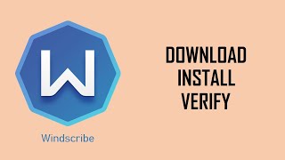 How to Download amp Install Windscribe VPN for Windows PC 2020 [upl. by Osmo928]