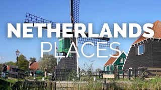 10 Best Places to Visit in the Netherlands  Travel Video [upl. by Hirst]