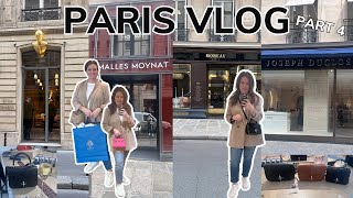 PARIS VLOG PART 4 Quiet Luxury Brands  Moynat Joseph Duclos Faure le Page Moreau Paris [upl. by Eylrac]