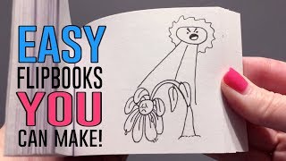 8 EASY Flipbooks YOU can make [upl. by Onifled]