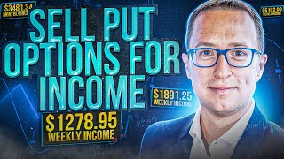 💰 How to Sell Put Options For Weekly or Monthly Income  EASY Beginners Guide [upl. by Sabina]