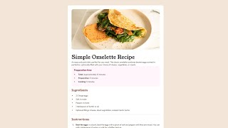 Recipe Page  Frontend Mentor Challenge HTML amp CSS [upl. by Kcim986]