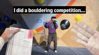 Local Bouldering Competition Vlog [upl. by Smiga]