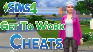 The Sims 4 Get To Work Skills and Career Cheats [upl. by Salsbury]