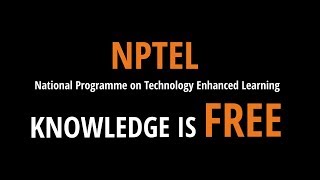 NPTEL  Knowledge is FREE [upl. by Minne884]