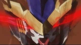 BARBATOS VS HASHMAL DUEL MOBILE SUIT GUNDAM IRONBLOODED ORPHANS [upl. by Hogan965]