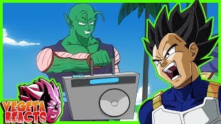 Vegeta Reacts To Piccolo Vs Kami RAP BATTLE DBZ Parody [upl. by Ahseram]