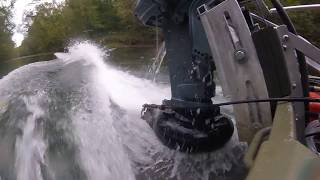 Evinrude 3525 Outboard Jet Short Run [upl. by Rese]