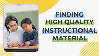 How to Choose High Quality Teaching Material for Your Students [upl. by Shere]