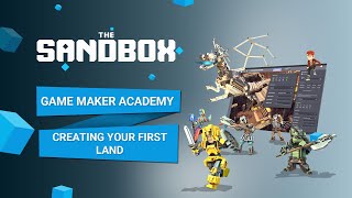 The Sandbox Game Maker Alpha Tutorial  Creating Your First LAND [upl. by Doroteya]