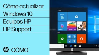 Cómo actualizar Windows 10  Equipos HP  HP Support [upl. by Azile527]