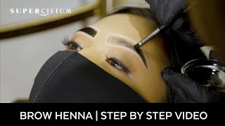 STEP BY STEP BROW HENNA TREATMENT [upl. by Macomber]