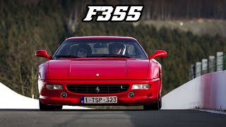 Ferrari F355 Berlinetta  beautiful V8 sound  Spa 2019 [upl. by Audette]