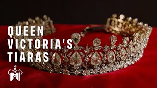 Preparing tiaras for the Victoria Revealed exhibition [upl. by Hound]