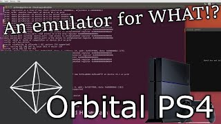 First REAL PS4 Emulator  Orbital Emulator [upl. by Mages]