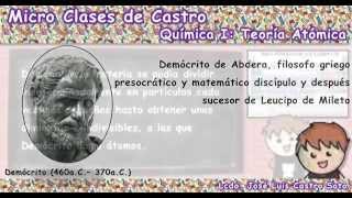 Teoría Atómica de Leucipo y Demócrito [upl. by Wilder597]