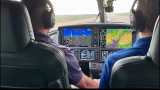 Cirrus Vision Jet G2 Flight Trial [upl. by Ecirad629]