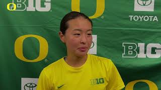 Makoto Nezu  Postgame vs Indiana [upl. by Boudreaux674]