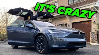 Tesla Model X Plaid Launch amp Acceleration Pulls [upl. by Flemings]