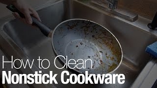 How to clean nonstick cookware the right way [upl. by Ennadroj145]