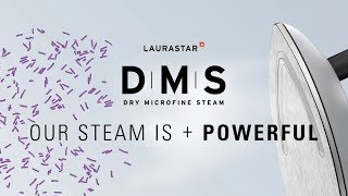 Laurastar Dry Microfine Steam DMS is more powerful [upl. by Aeriela]