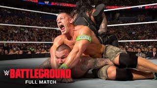 FULL MATCH Roman Reigns vs Randy Orton vs Kane vs John Cena –Title Match WWE Battleground 2014 [upl. by Hildick]