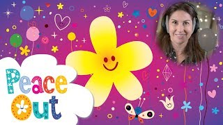 Flower Power Peace Out Guided Meditation for Kids  Cosmic Kids [upl. by Preciosa]