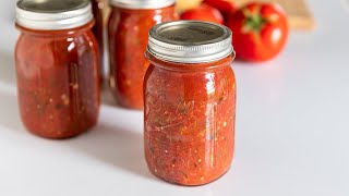 How to Can Homemade Salsa [upl. by Ivor]