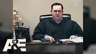 Court Cam Judge Makes Everyone Go To Jail For 30 Days  AampE [upl. by Anialeh796]