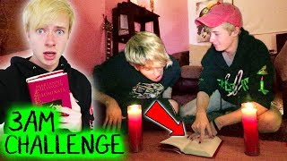 THE RED BOOK GAME at 3AM CHALLENGE  Sam Golbach [upl. by Airekahs]