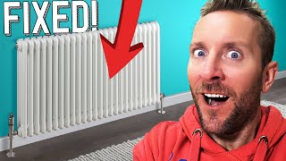 How to Fix One Radiator Not Working  Plumbing Tips [upl. by Gable]