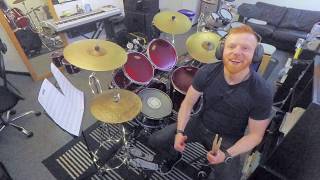 How To Play “Dreams” by Fleetwood Mac On Drums NoteForNote Drum Cover [upl. by Dalpe441]