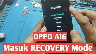 OPPO A16 Stuck Recovery Mode and reboot Problem [upl. by Adroj]