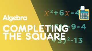 Completing The Square  Quadratics  Algebra  Maths  FuseSchool [upl. by Terag]