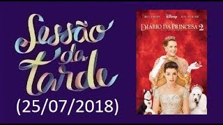 Sessão da Tarde • O Diário da Princesa 2 2004 25072018 [upl. by Forland]