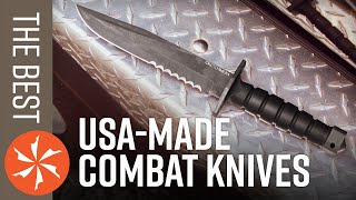 Best AmericanMade Combat Knives [upl. by Shaner235]