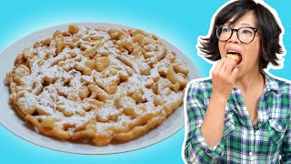 Mennonite Funnel Cake  State Fair at Home [upl. by Debee]