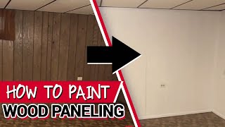 How To Paint Wood Paneling  Ace Hardware [upl. by Enidlarej929]