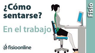 ¿Cómo sentarse bien en el trabajo [upl. by Stranger]