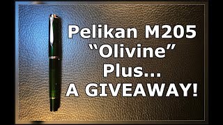 Pelikan Classic M205 Olivine Unboxing and Review [upl. by Oicnevuj]