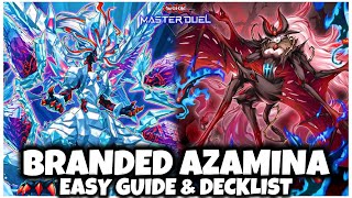 BRANDED AZAMINA  EASY GUIDE amp DECKLIST [upl. by Akiraa47]