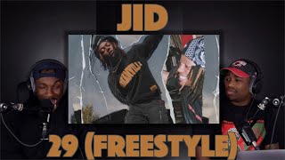 JID  29 Freestyle  FIRST REACTIONREVIEW [upl. by Aennil]