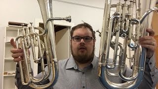 Baritone vs Euphonium  Comparison [upl. by Wheaton667]